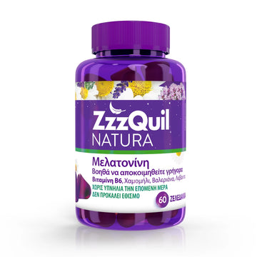 ZzzQuil Natura μελατονίνη 60 ζελεδάκια